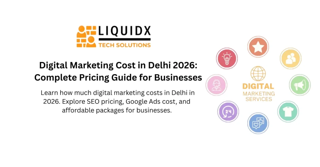 Digital marketing cost in Delhi